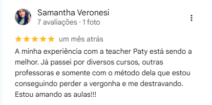 Avaliação Google Aluno 1 - Soft English