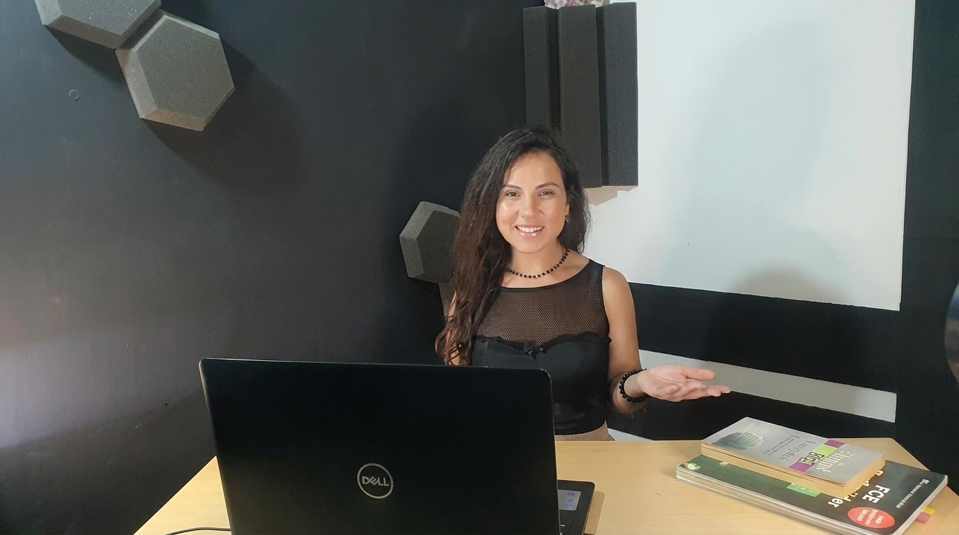 Teacher Patrícia Pimentel